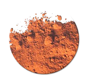 Óxido de hierro naranja